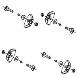 КОМПЛЕКТ КРЕПЛЕНИЙ РУЧКИ