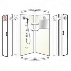 Стекло фронтальное,...